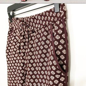 Madewell track trousers in coin tile size Medium